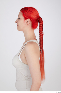 Groom references Lady Winters  006 braided hair head red…